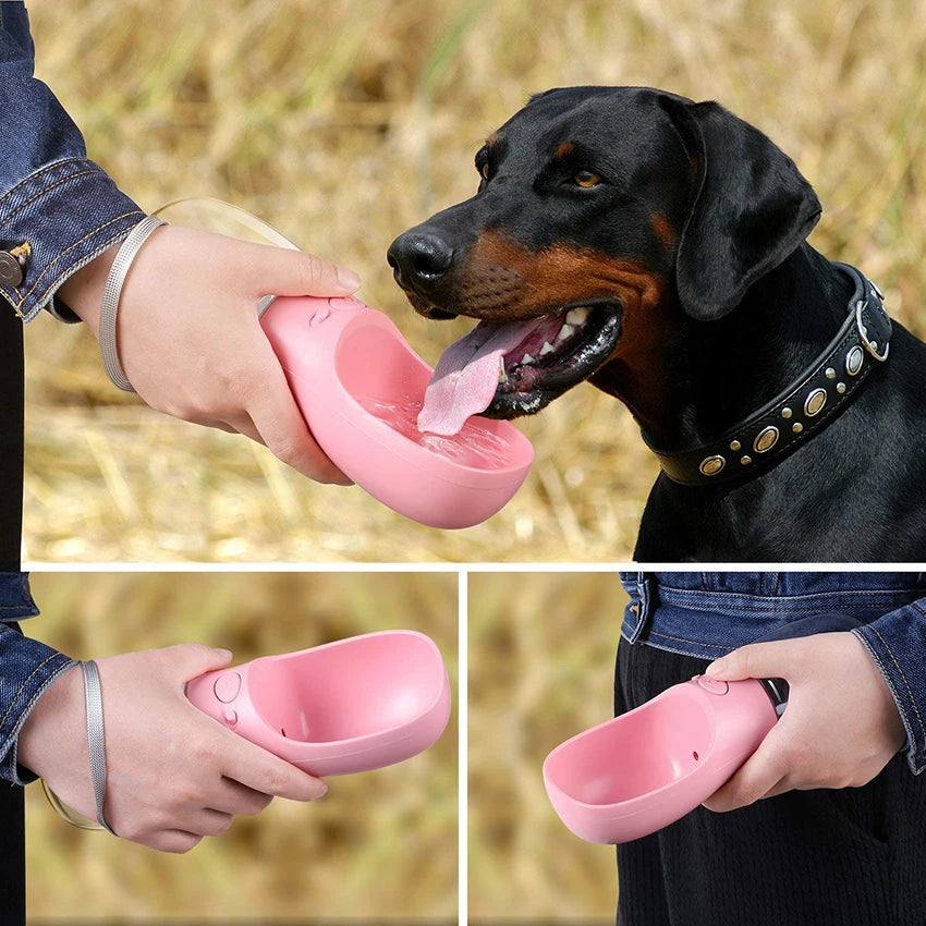 Pet Dog Water Bottle Portable Drinking Feeder for Dogs Cat Outdoor Travel Water Feeding Puppy Water Dispenser Pet Supplies