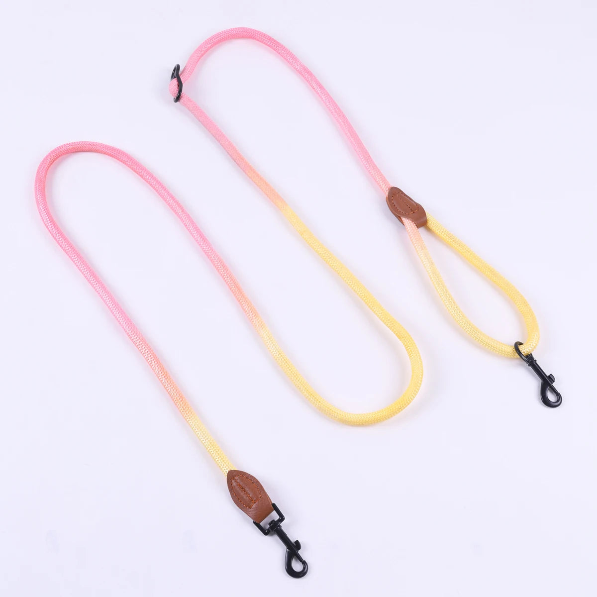 Outdoor Multi-Functional round Rope Pet Dog Handle Dog Leash