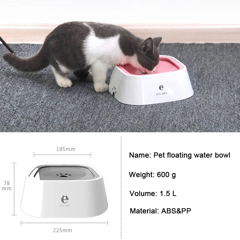 Floating Non-Wetting Mouth Dog Bowl 